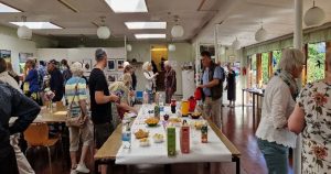 Kunst interesserede til Fernisering i København Højskoleforening